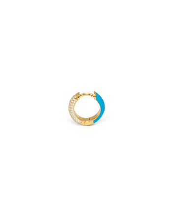 Orecchino HOOP GEMS - Aqua