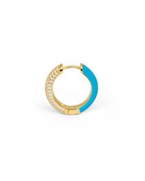 Orecchino HOOP GEMS - Aqua - MOOPSHO-GM-001-M