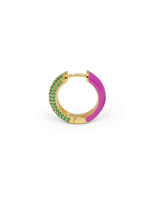 Orecchino HOOP GEMS - Berry