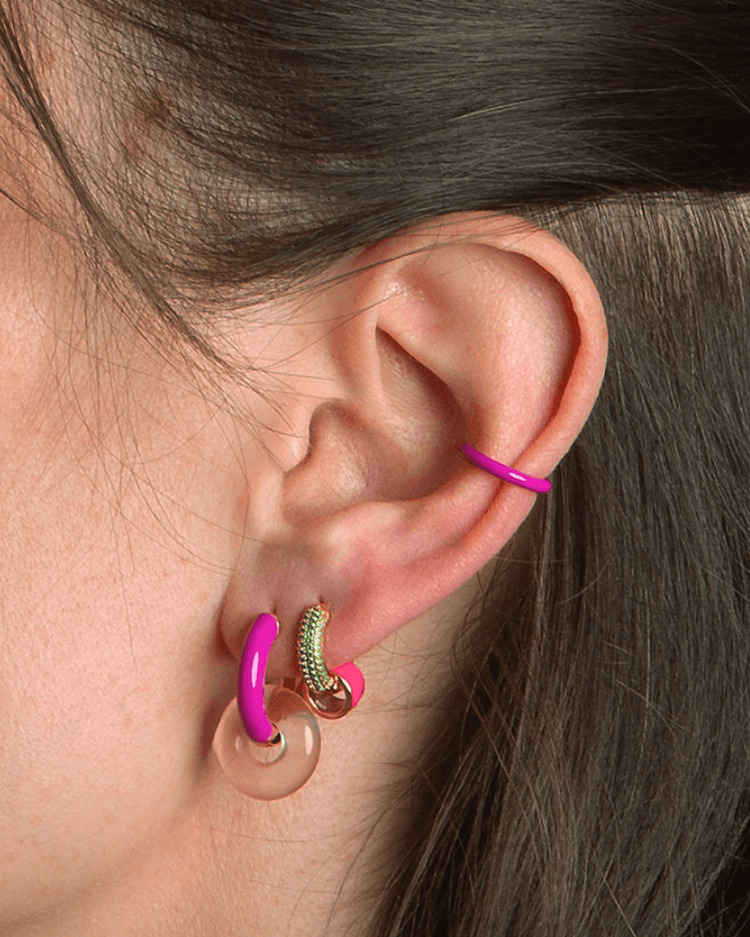 Orecchino HOOP GEMS - Berry - MOOPSGEMS - BERRYmini