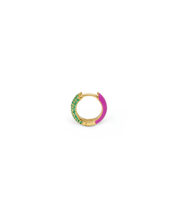 Orecchino HOOP GEMS - Berry