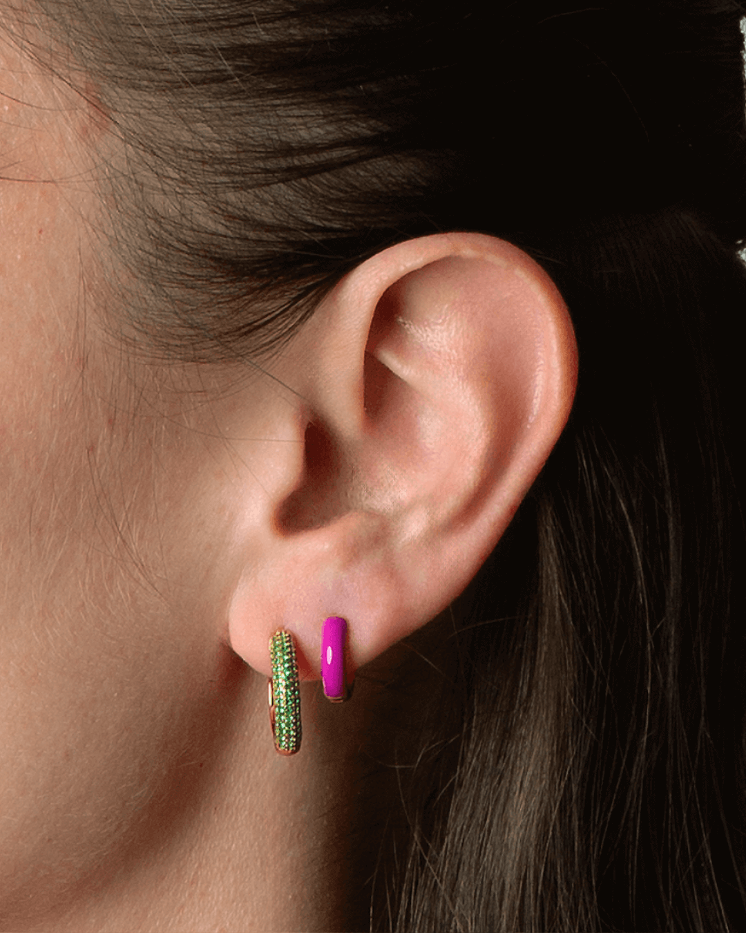 Orecchino HOOP GEMS - Berry - MOOPSGEMS - BERRYmini