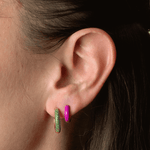 Orecchino HOOP GEMS - Berry - MOOPSGEMS - BERRYmini