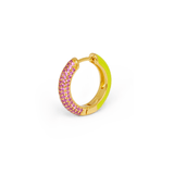 Orecchino HOOP GEMS - Lemon
