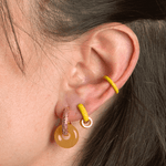 Orecchino HOOP GEMS - Lemon - MOOPSGEMS - LEMmini