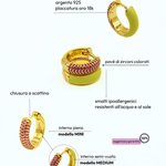 Orecchino HOOP GEMS - Lemon - MOOPSGEMS - LEMmini