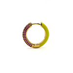 Orecchino HOOP GEMS - Lemon - MOOPSGEMS - LEMmini