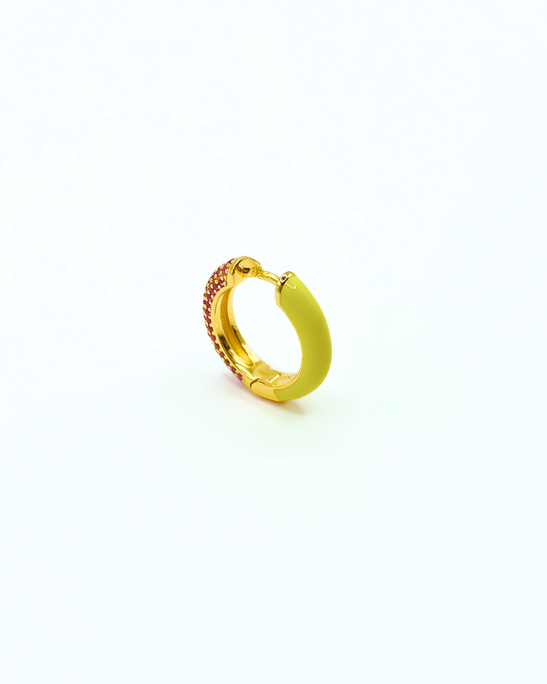 Orecchino HOOP GEMS - Lemon - MOOPSGEMS - LEMmed