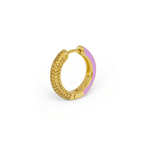 Orecchino HOOP GEMS - Lilac - MOOPSHO-GM-010-S
