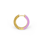 Orecchino HOOP GEMS - Lilac - MOOPSHO-GM-010-M