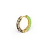 Orecchino HOOP GEMS - Lime - MOOPSHO-GM-009-M