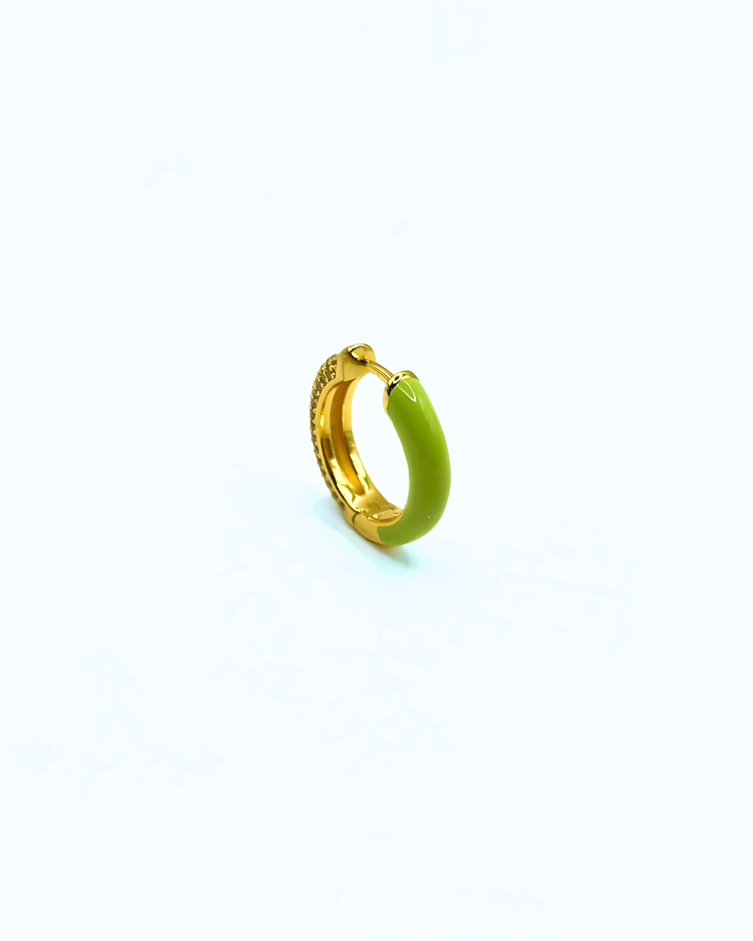 Orecchino HOOP GEMS - Matcha - MOOPSGEMS - MATCHAmed