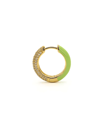 Orecchino HOOP GEMS - Matcha - MOOPSGEMS - MATCHAmini