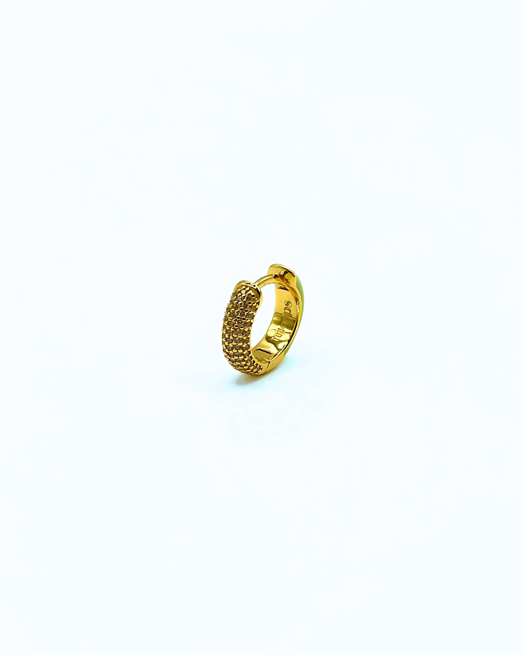 Orecchino HOOP GEMS - Matcha - MOOPSGEMS - MATCHAmini