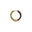 Orecchino HOOP GEMS - Plum - MOOPSGEMS - PLUMmini