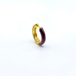Orecchino HOOP GEMS - Plum - MOOPSGEMS - PLUMmini