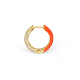 Orecchino HOOP GEMS - Tangerine