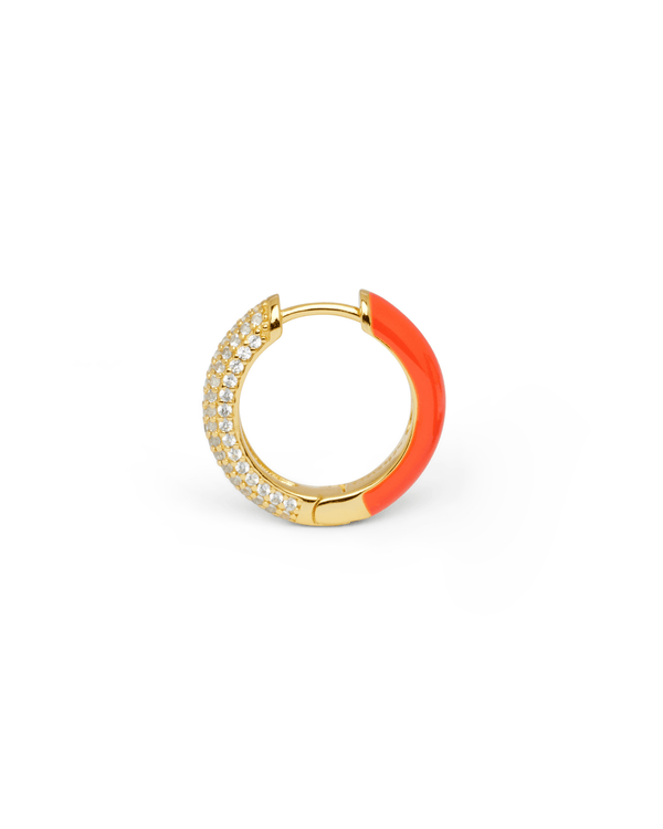 Orecchino HOOP GEMS - Tangerine