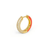 Orecchino HOOP GEMS - Tangerine