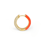 Orecchino HOOP GEMS - Tangerine - MOOPSHO-GM-004-M