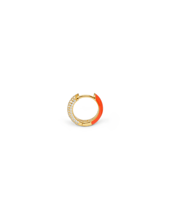 Orecchino HOOP GEMS - Tangerine