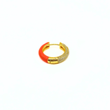 Orecchino HOOP GEMS - Tangerine - MOOPSGEMS - TANGmed