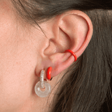 Orecchino HOOP GEMS - Tangerine - MOOPSGEMS - TANGmini