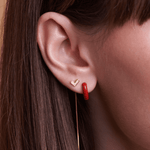 Orecchino HOOP LOOV - Heart - MOOPSHL - Heart