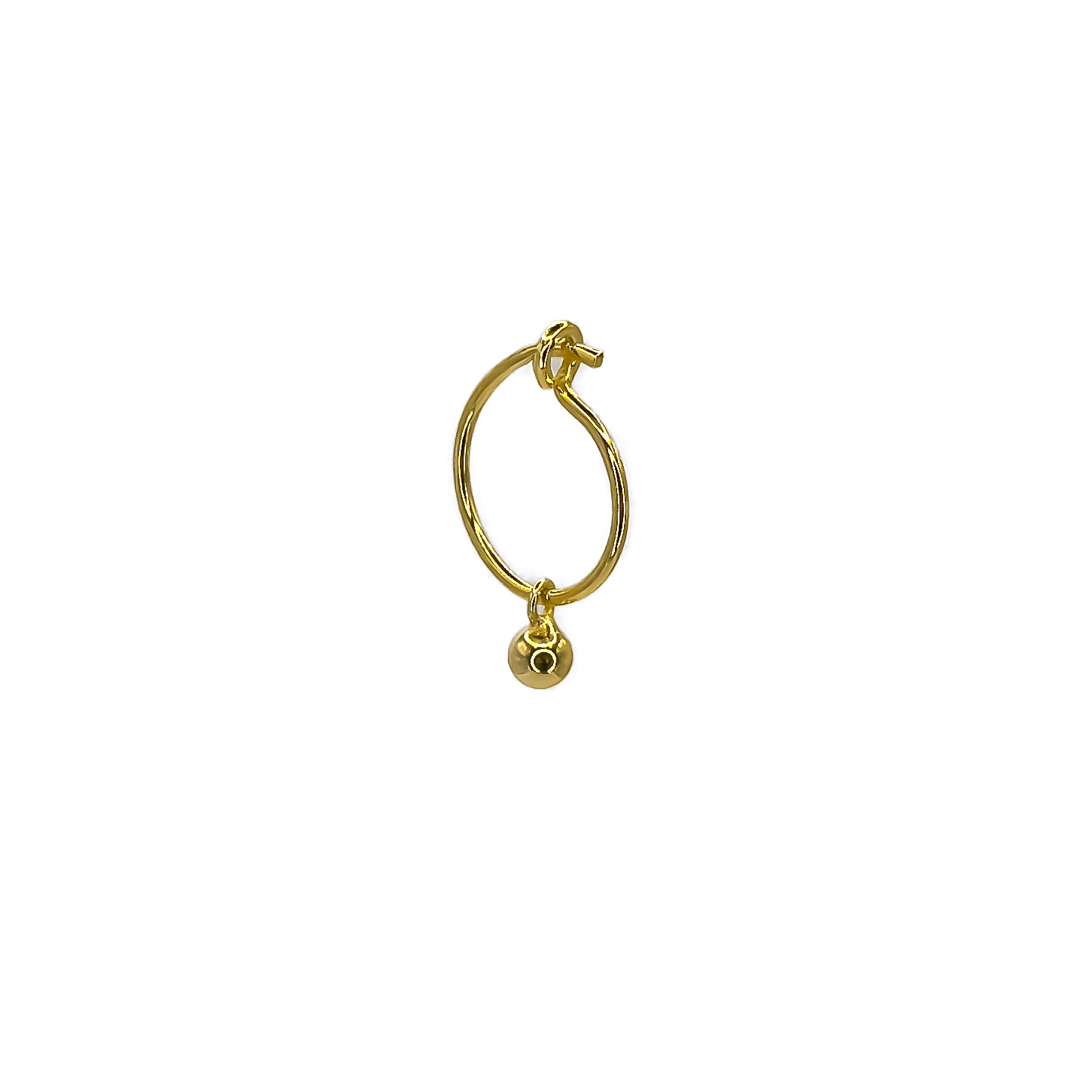 Orecchino HOOP MINI SLIM - Gold - MOOPS1