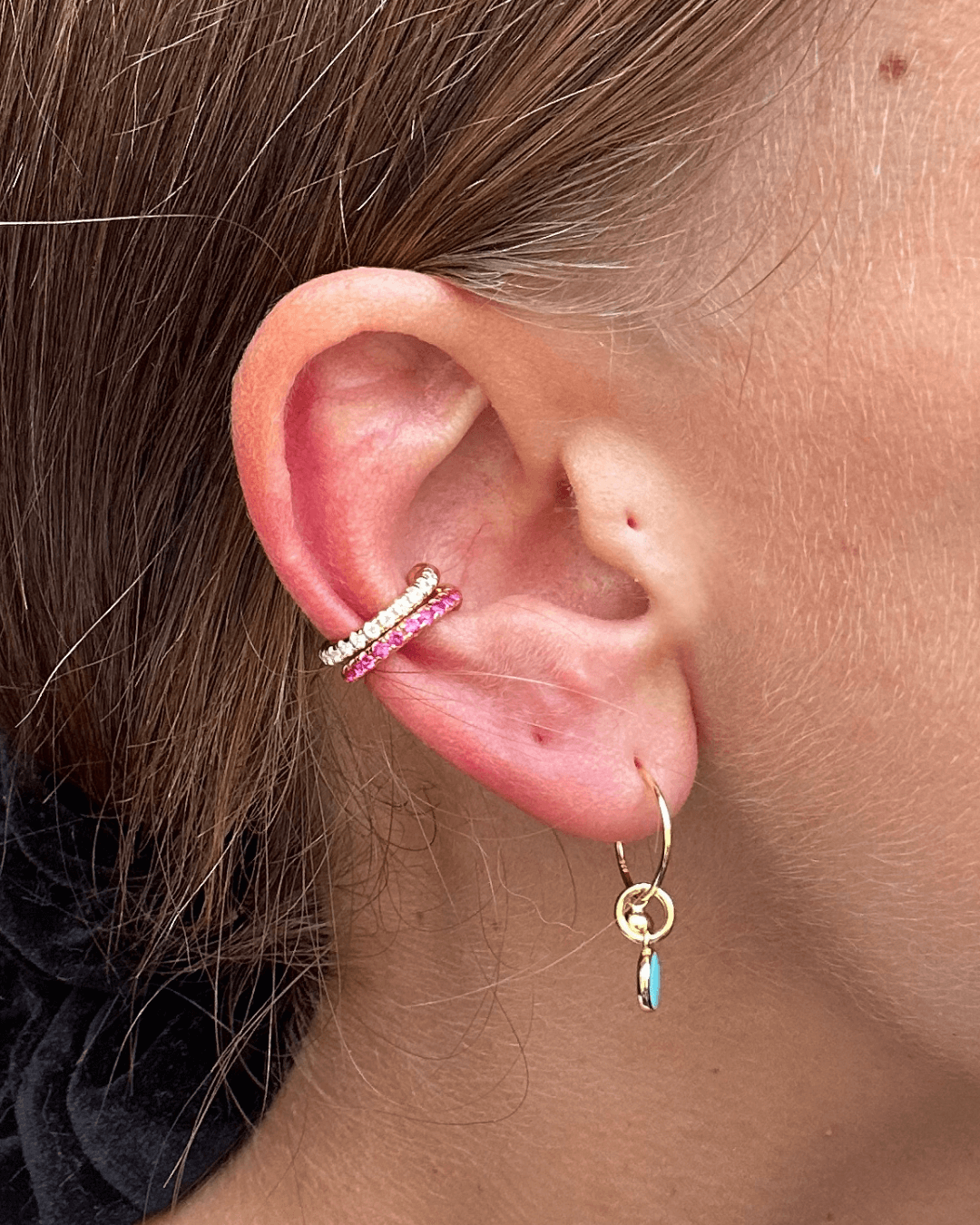 Orecchino HOOP MINI SLIM - Gold - MOOPS4