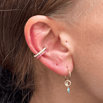 Orecchino HOOP MINI SLIM - Gold - MOOPS4