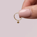 Orecchino HOOP MINI SLIM - Gold - MOOPS2