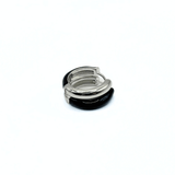 Orecchino HOOP NEUTRAL - Dual Black - MOOPSNEU - DBmed