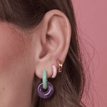 Orecchino HOOP NEUTRAL - Dual Rose - MOOPSNEU - DRmini