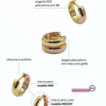 Orecchino HOOP NEUTRAL - RoseGold - MOOPSNEU - RGmini