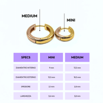 Orecchino HOOP NEUTRAL - RoseGold - MOOPSNEU - RGmini