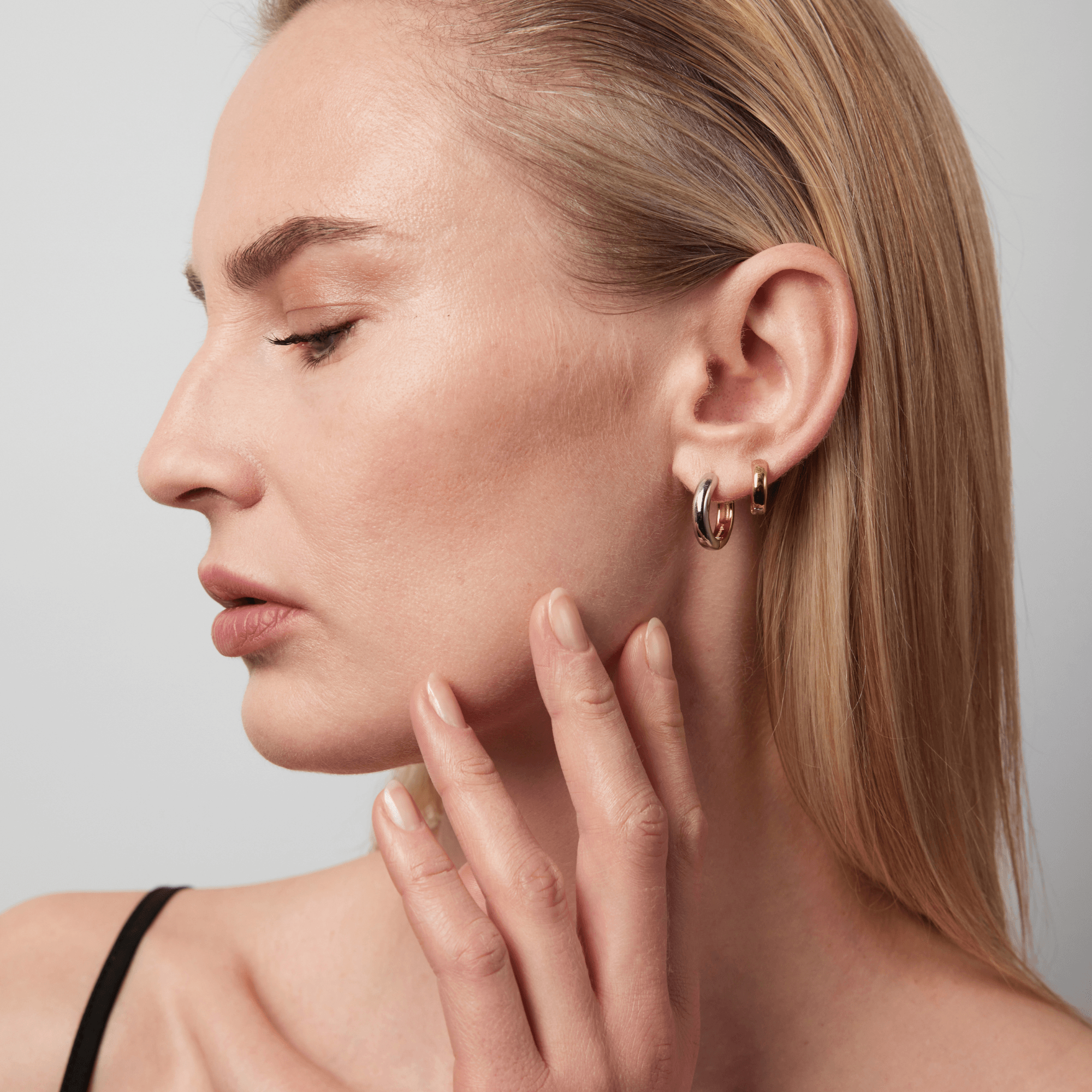 Orecchino HOOP NEUTRAL - WhiteGold