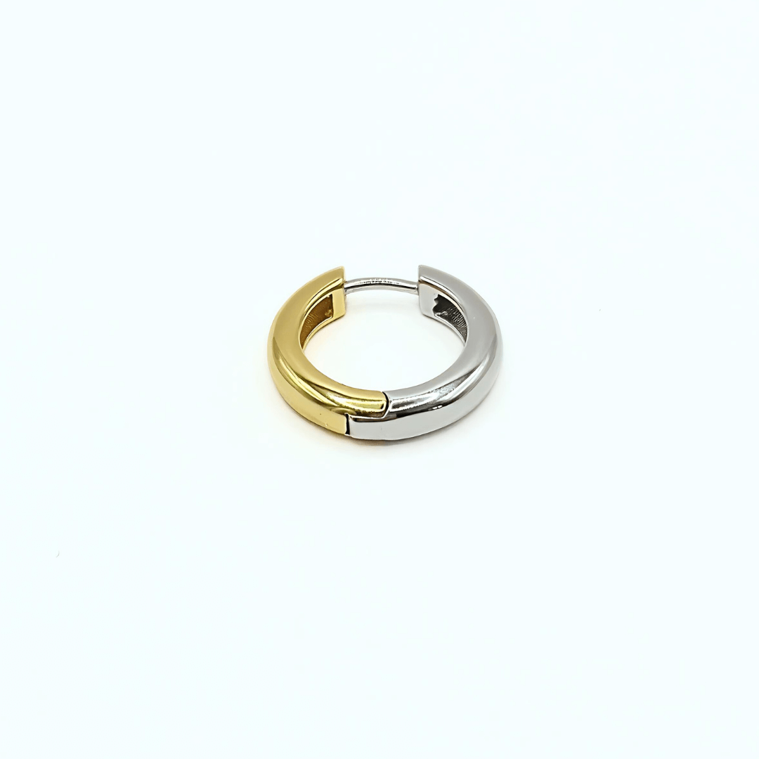 Orecchino HOOP NEUTRAL - WhiteGold - MOOPSNEU - WGmed