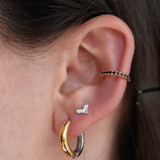 Orecchino HOOP NEUTRAL - WhiteGold - MOOPSNEU - WGmini