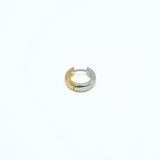 Orecchino HOOP NEUTRAL - WhiteGold - MOOPSNEU - WGmini