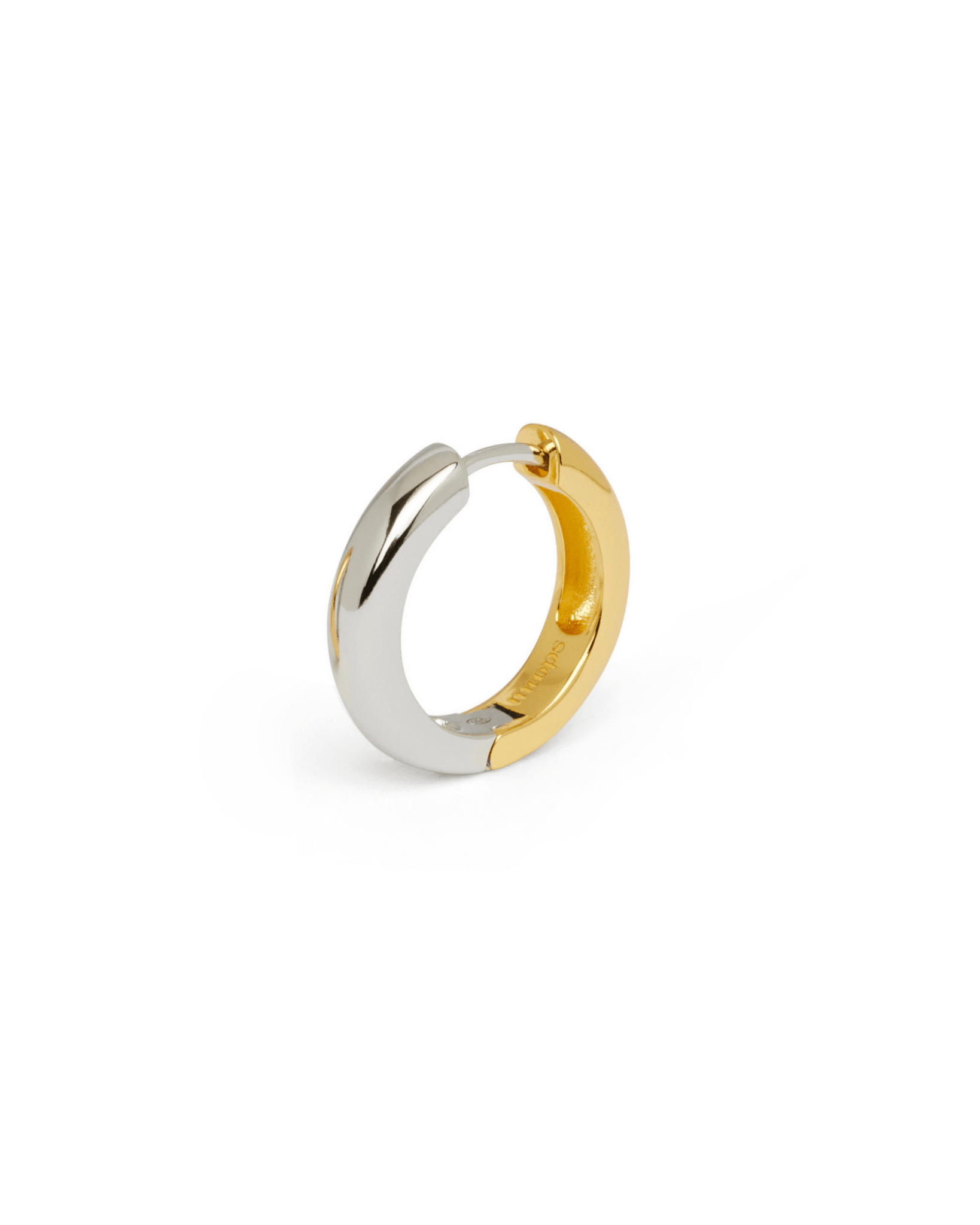 Orecchino HOOP NEUTRAL - WhiteGold - MOOPSHO-NT-002-M