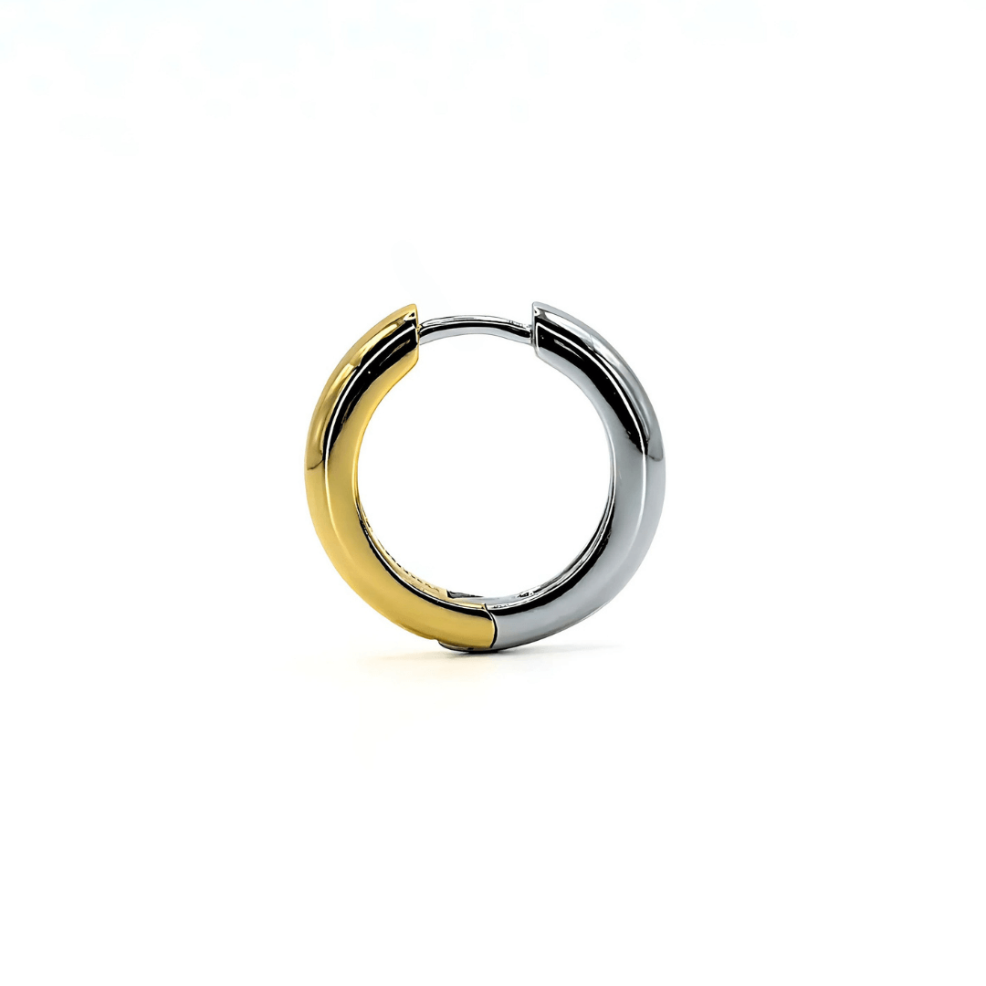 Orecchino HOOP NEUTRAL - WhiteGold - MOOPSNEU - WGmini