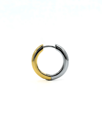 Orecchino HOOP NEUTRAL - WhiteGold - MOOPSNEU - WGmini