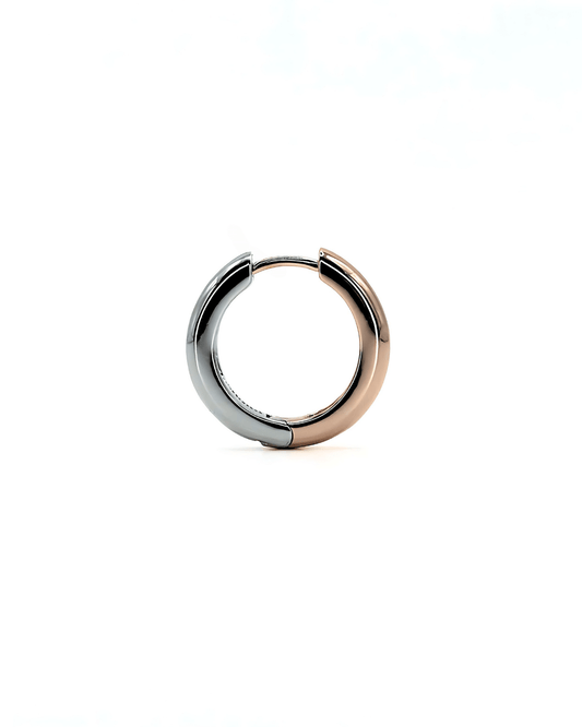 Orecchino HOOP NEUTRAL - WhiteRose - MOOPSNEU - WRmini