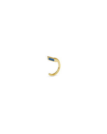 Orecchino LOOP BAR - Blue