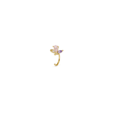 Orecchino LOOP BUTTERFLY - Light Rose - MOOPSLO-PR-002
