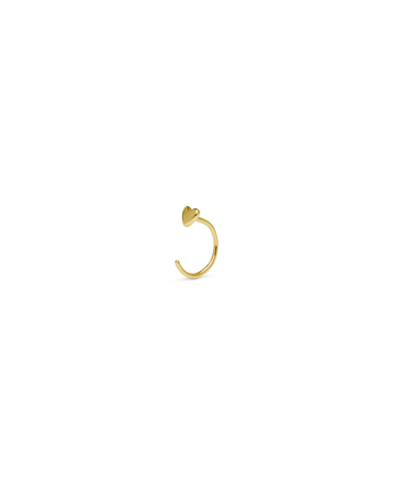 Orecchino LOOP HEART - Gold