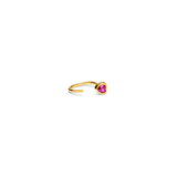Orecchino LOOP HEART - Ruby - MOOPSLO-LO-002