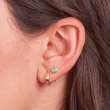 Orecchino LOOP PIN - Light Blue - MOOPSLOOP - PINLB