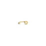 Orecchino LOOP PIN - White - MOOPSLO-PR-004
